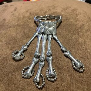 Elastic bone skeleton hand